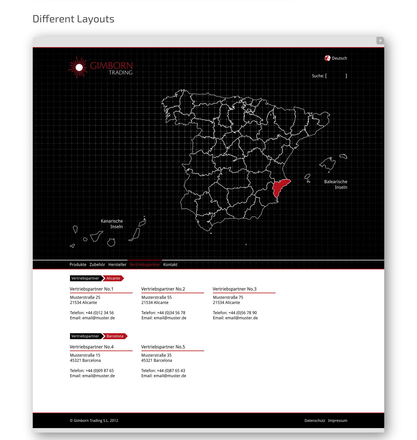 GimbornTrading - Design Vertriebspartner für Behance Portfolio